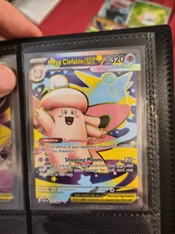 Pokemon TCG Mega Clefable ex 103/088 Full Art Perfect Order - Image 1