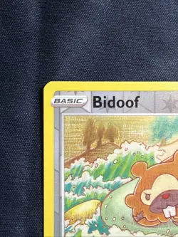 2022 Pokemon Bidoof 059/078 Pokemon Go Reverse Holo Peelable DITTO - Image 4