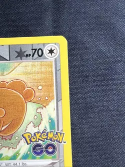 2022 Pokemon Bidoof 059/078 Pokemon Go Reverse Holo Peelable DITTO - Image 5
