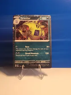 Tyranitar 135/193 Cosmos Holo Promo Paldea Evolved Pokemon TCG NM - Image 1