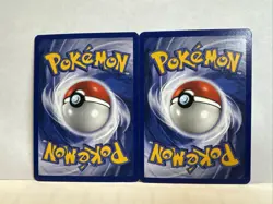 Pokemon TCG: Rattata 61/102 & Raticate 40/102 Base Set-Reg-Unlimited-WOTC-LP - Image 2