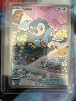 Pokemon First Partner Illustration Collection Series 1 Gen 4 Starter Set (NM) - Image 3