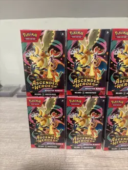 Pokemon Ascended Heroes Booster Bundles Boxes LOT OF 8 FACTORY SEALED NEW - Image 2