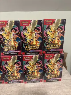 Pokemon Ascended Heroes Booster Bundles Boxes LOT OF 8 FACTORY SEALED NEW - Image 3