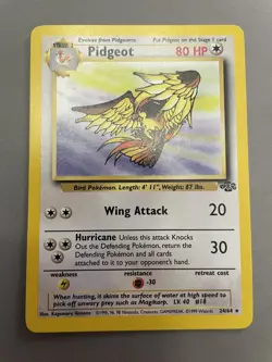 1999 Pokemon Jungle Pidgeot 24/64 - Image 1