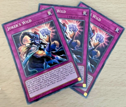 Yu-Gi-Oh! 3x Joker's Wild KICO-EN007 King's Court 1st Edition - Playset - Image 1