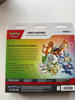 Pokemon First Partner Illustration Collection Series 1 Box - New Sealed - Image 2