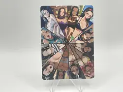 One Piece Nami and Nico Robin Custom Doujin Waifu Card Holo Silver - Image 2