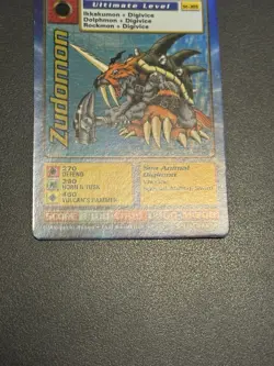 Digimon Zudomon St-38S Chase Holo Bandai Digi Battle Card - Image 5