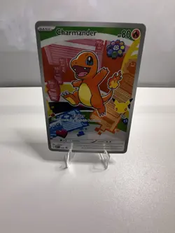 Charmander MEP 038 Pokemon First Partner Illustration Black Star Promo - Image 1