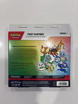 Pokemon First Partner Illustration Collection Series 1 Promo Factory Sealed Box - Image 3