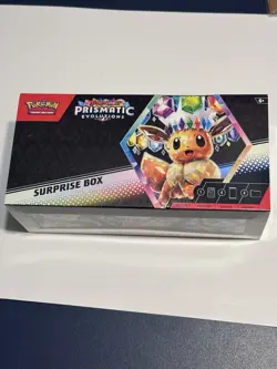 Pokemon TCG: Scarlet & Violet—Prismatic Evolutions Surprise Box NEW - Image 1