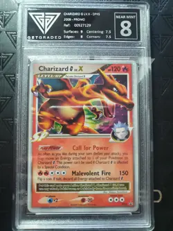 Dp45 Promo Charizard G Lv.x Holo Get Graded 8 Nm Original Pokemon Card Wotc - Image 1