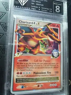 Dp45 Promo Charizard G Lv.x Holo Get Graded 8 Nm Original Pokemon Card Wotc - Image 3