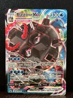 Blastoise VMAX SWSH103 Pokemon TCG Sword & Shield Black Star Promo Full Art NM - Image 1