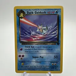 Pokemon Dark Golduck 37/82 Uncommon Team Rocket Unlimited - Image 1