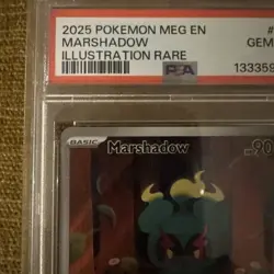 MARSHADOW PSA 10 146 2025 POKEMON MEG EN-MEGA EVOLUTION ILLUSTRATION RARE - Image 5