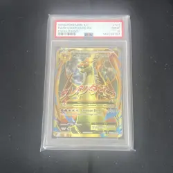 2016 POKEMON XY EVOLUTIONS #101 FULL ART/M CHARIZARD EX PSA 9 - Image 1