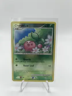 Pokemon TCG Cherubi Reverse Holo 96/147 - Image 1