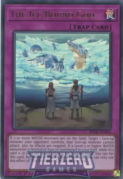 Yugioh The Ice-Bound God BROL-EN052 Ultra Rare 1st Edition NM/LP - Image 1