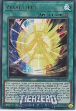 Yugioh Zexal Field BROL-EN054 Ultra Rare 1st Edition NM/LP - Image 1