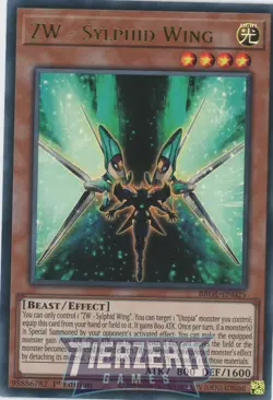 Yugioh ZW - Sylphid Wing BROL-EN025 Ultra Rare 1st Edition NM/LP - Image 1