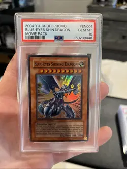 Yu-Gi-Oh! 2004 Movie Pack Blue-Eyes Shining Dragon Psa 10 ! - Image 1