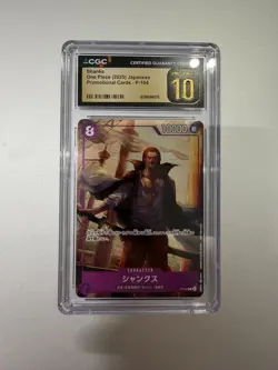 One Piece CGC 10 PRISTINE 2025 Shanks P-104 P - Image 1