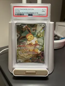 PSA 9 - 2025 Pokemon Prismatic Evolutions ETB EEVEE #173 (4319) - Image 1