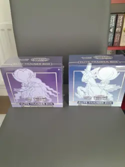 2x Pokemon TCG Chilling Reign Elite Trainer Box ETB New Sealed Pair - Image 1