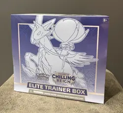 Chilling Reign Elite Trainer Box New & Sealed Sword and Shield Pokemon TCG - Image 1