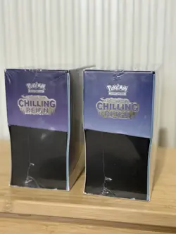 Pokemon TCG Chilling Reign Elite Trainer Box X2 Sealed Pair ETB New Sealed - Image 2