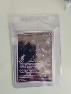 MEWTWO SVP 052 151 Black Star Promo Illustration Rare SVP052 - Image 1