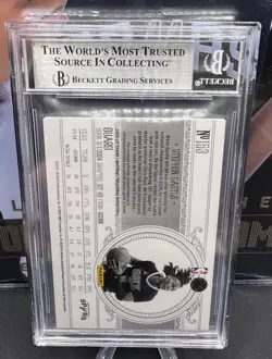 2024 National Treasures ‘10 Rookie Patches Gold #153 Stephon Castle /10 BGS 8.5 - Image 3
