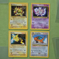 Pokemon TCG 1999 Pokemon First Movie Set x4 Vintage WB Black Star Promo Cards - Image 1