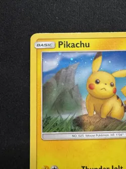 Pikachu SM183 Sun & Moon Black Star Promo Holo Pokemon TCG Card - Image 2