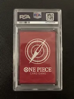 One Piece Card Foxy OP07-059 SPR Leader EB02 25th Collection English PSA9 - Image 2