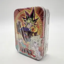 Yu-gi-oh Trading Card Holder Tin Deck Box Lanyard W/ Pin Yugioh TCG Vtg 2003 New - Image 4