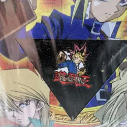 Yu-gi-oh Trading Card Holder Tin Deck Box Lanyard W/ Pin Yugioh TCG Vtg 2003 New - Image 5