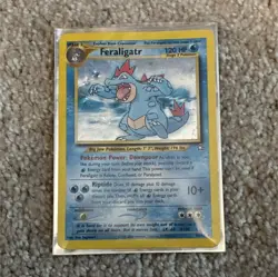 Pokemon Feraligatr Neo Genesis Holo Rare 5/111 120 HP English Card - Image 1
