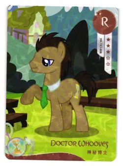 DOCTOR WHOOVES R YH-T03-008 KAYOU Proxy My Little Pony CCG Card - Image 1