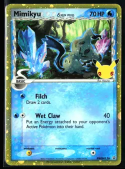 Mimikyu (Delta Species) - Holo Promo SWSH: Sword & Shield Promo Cards SWSH136 NM - Image 1