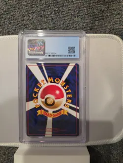 Brock's Rhydon Gym Heroes Japanese 112 Holo Pokemon Card CGC 9 Swirl - Image 2