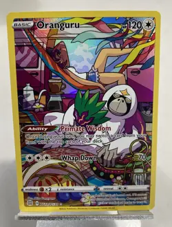 Oranguru - TG12/TG30 - Pokemon Brilliant Stars Sword & Shield Holo Rare Card NM - Image 1