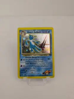 Misty’s Golduck 12/132 Holo Gym Challenge Pokemon Vintage Card - Image 1