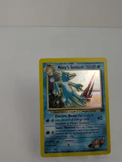 Misty’s Golduck 12/132 Holo Gym Challenge Pokemon Vintage Card - Image 3