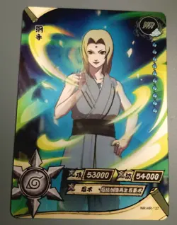 Naruto Kayou CCG - Tsunade NR-HR-127 Holo Rare Anime Card - Image 1
