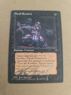 Thrull Retainer SIGNED By Ron Spencer Magic The Gathering - Image 1
