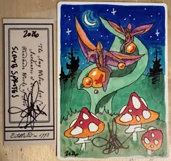 MTG ARTIST PROOF WB Scryb Sprites AP Sketch Art Amy WEBER - Image 1