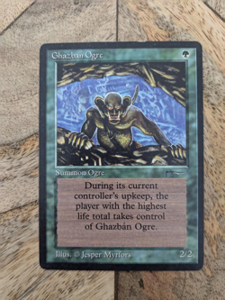 Ghazban Ogre Magic the Gathering Arabian Nights MtG UnPlayed - Image 1